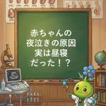 【論文が証明】昼寝時間で夜泣きが変わる！理想的な睡眠リズム